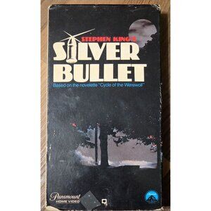 Silver Bullet VHS Video Horror Stephen King's Cycle of the Werewolf Corey Haim